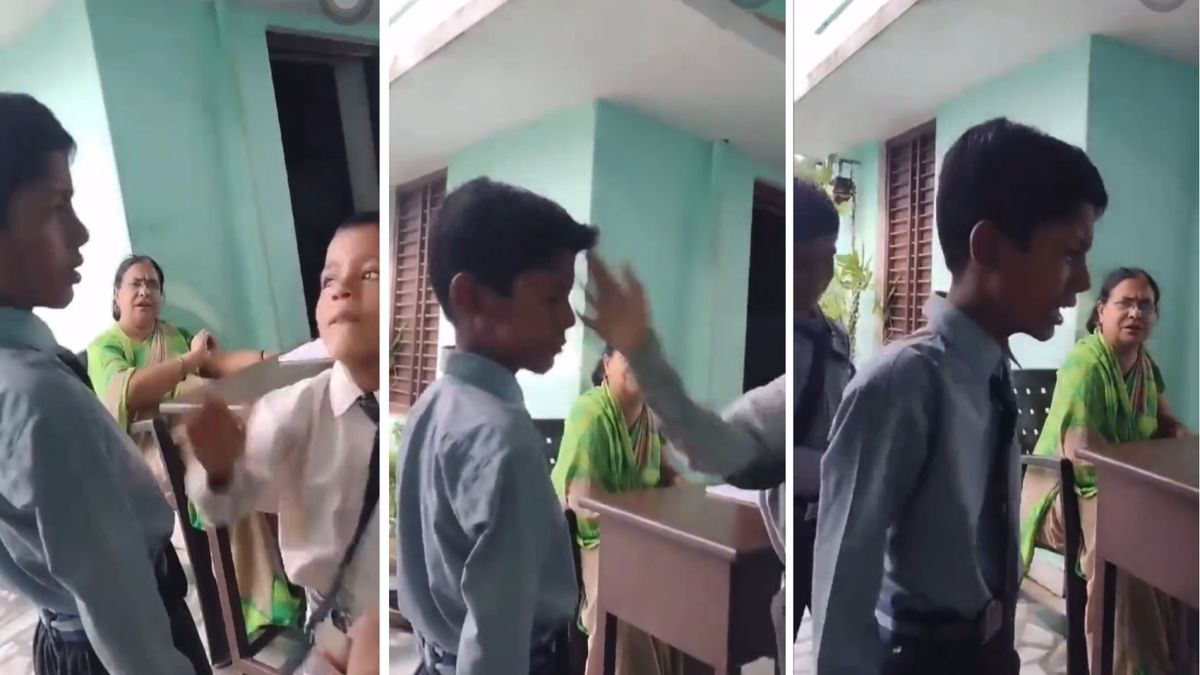 Chłopiec płakał, ale nauczycielka nie miała litości