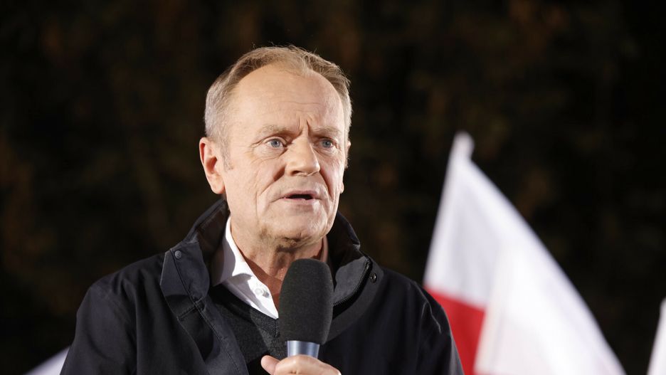 Donald Tusk, szef PO