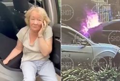 Podpaliła auto oficera z Moskwy. Wiadomo, kim jest