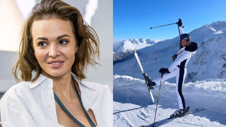 Anna Wendzikowska szaleje na nartach, a internauci KRYTYKUJĄ jej umiejętności. Zareagowała: "Leczenie swoich KOMPLEKSÓW kosztem innych nie działa"