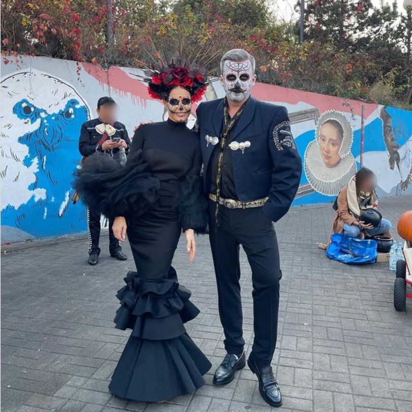 Małgorzata Rozenek i Krzysztof Skórzyński straszą w halloweenowych kostiumach w "Dzień Dobry TVN"