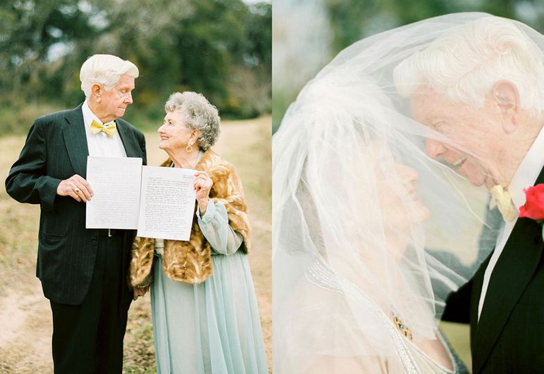Fotografka zrobiła sesję swoim dziadkom w 63. rocznicę ślubu!