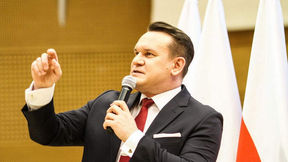 Europoseł Dominik Tarczyński