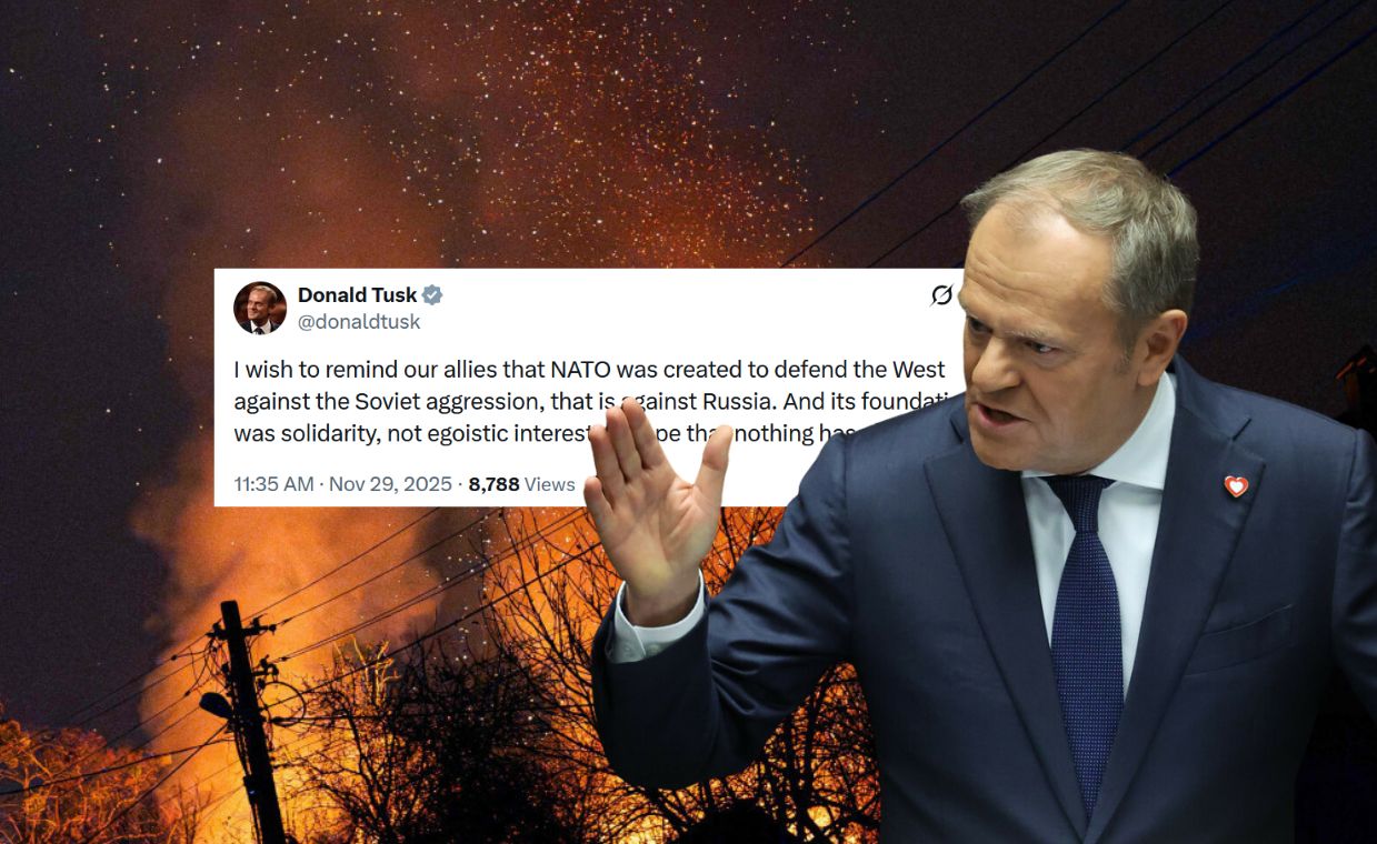 Tajemniczy wpis Tuska. Napisał o NATO