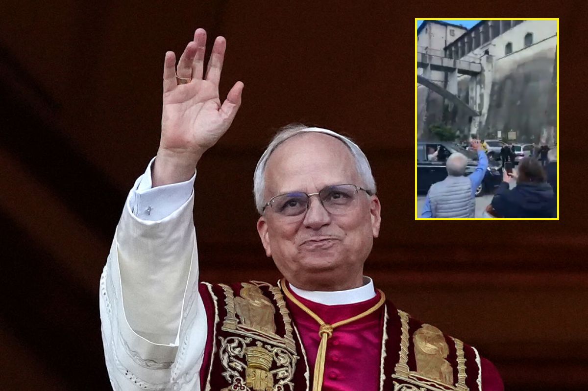 American Pope Leo XIV makes surprise sanctuary visit near Rome