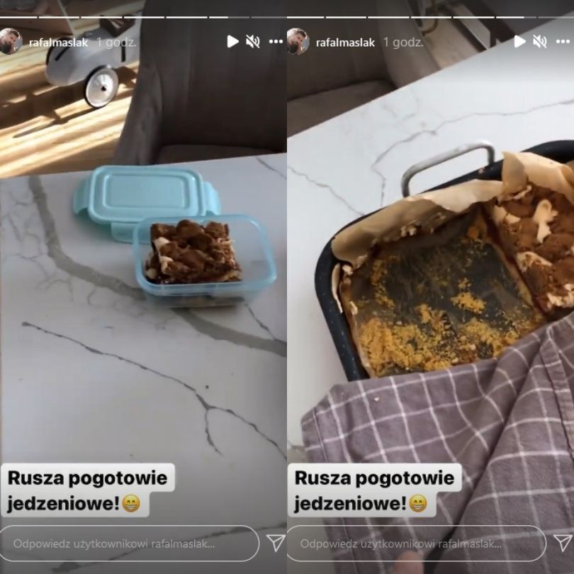 Córka Rafała Maślaka trafiła do szpitala. Jego żona musiała spać na fotelu