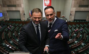 Kowalski krzyczał do Nitrasa. "Bierzesz pieniądze od Niemców"