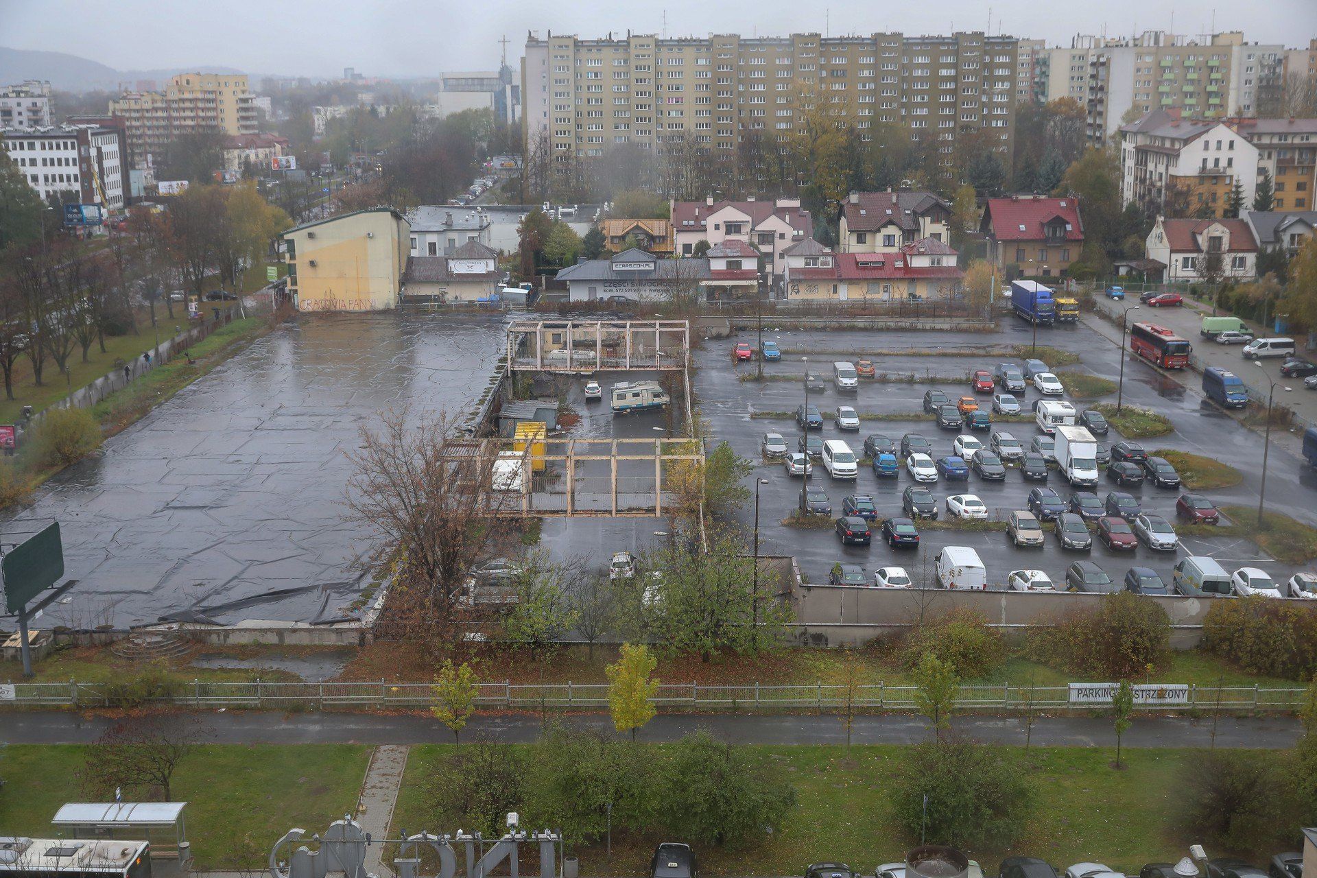 Teren po DH Gigant w roku 2019 przez rozpoczęciem inwestycji