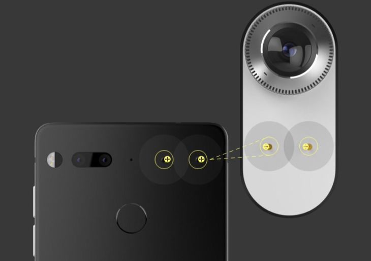 Essential Phone z modułem kamerki 360 stopni