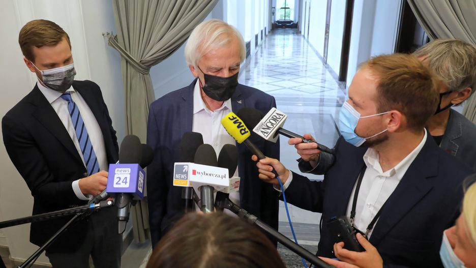 Terlecki o liście amerykańskich senatorów ws. lex TVN. "Cieszy mnie" 
