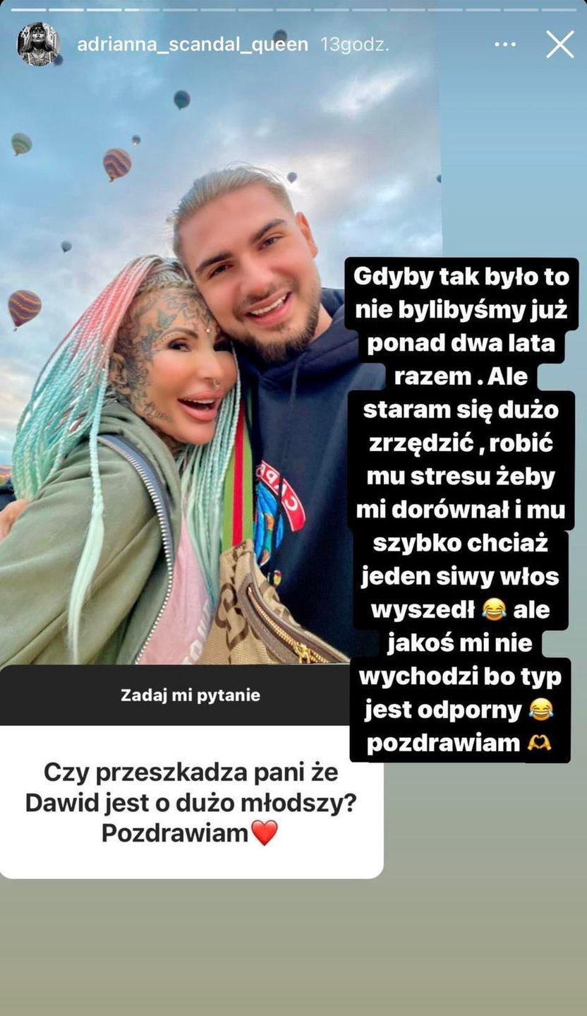 Ada z "Królowych życia" otwiera się na temat związku z 30 lat młodszym partnerem