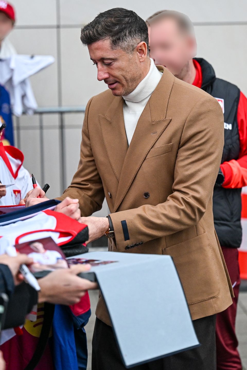 Robert Lewandowski na zgrupowaniu