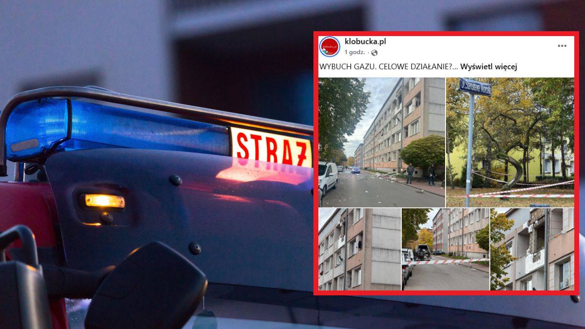 Wybuch gazu w Częstochowie. Policja szuka jednego z lokatorów
