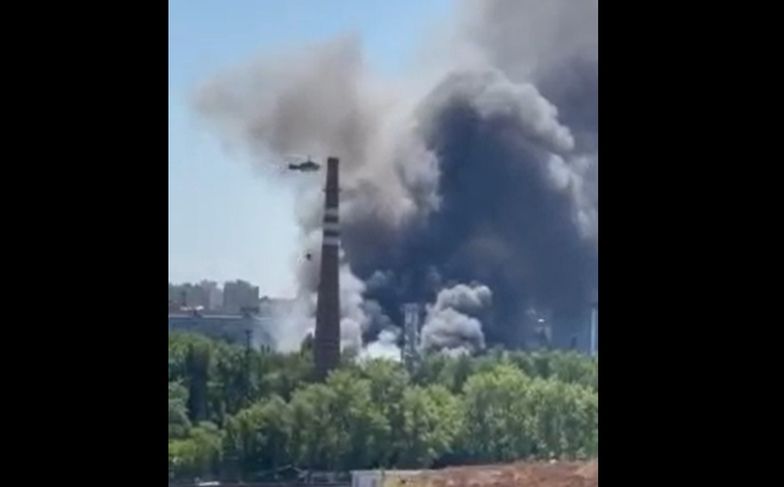 Gigantyczny pożar w Moskwie. Rosjanie podali przyczynę, ekspert komentuje