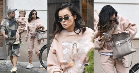Pobłogosławiona urodą Natalia Siwiec robi zakupy w dresach z wizerunkiem świętej Filomeny (ZDJĘCIA)