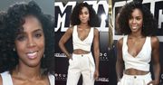 Kelly Rowland odsłania umięśniony brzuch w kusej bluzeczce