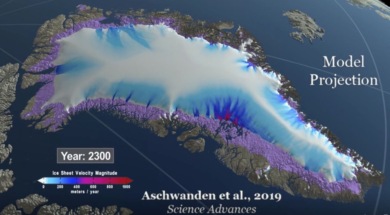 Pokrywa lodowa na Grenlandii do 2030 roku może znacznie się skurczyć