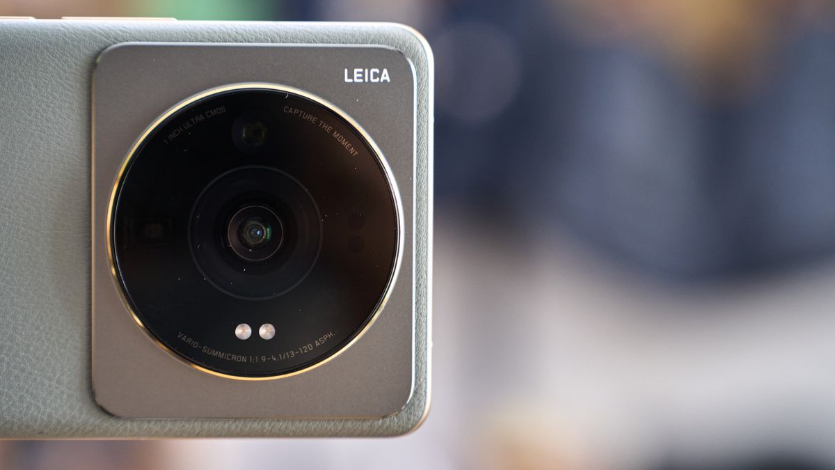 TIANJIN, CHINA - 2022/08/21: In this photo illustration, Leica lens on the back of a new Xiaomi 12S Ultra smart phone is shown for photography. Xiaomi 12S Ultra is the latest product issued by Xiaomi company partnered with Leica lens, popular among the fans of mobile photography.  At present, Xiaomi 12S ultra smart phone can only be purchased on the Chinese market. (Photo by Zhang Peng/LightRocket via Getty Images)