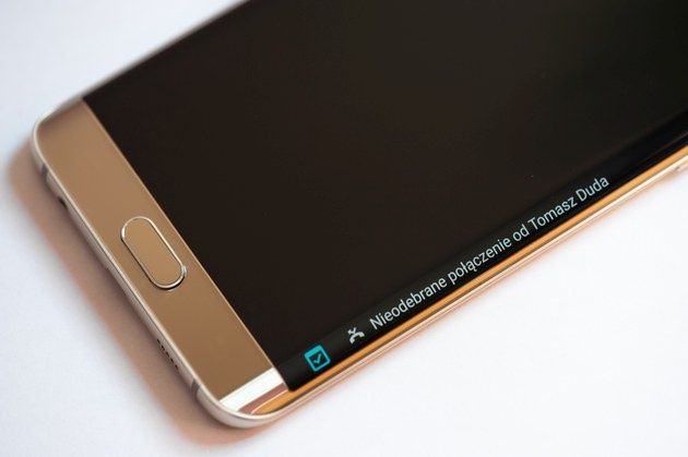samsung galaxy s6 edge plus boczny ekran