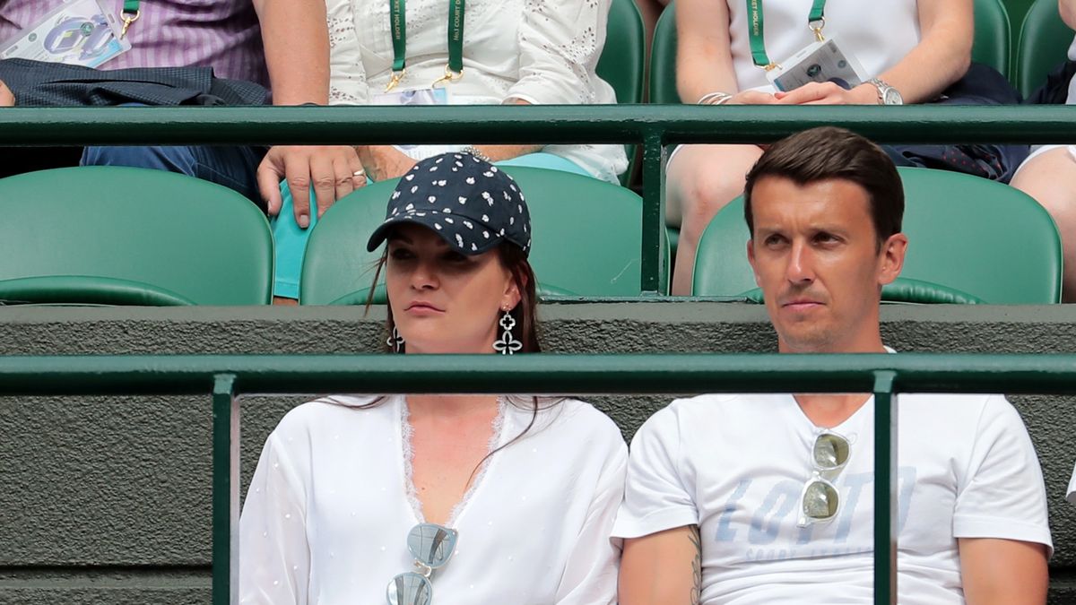 Agnieszka Radwańska i Dawid Celt