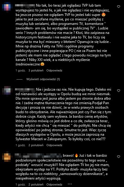 Skrajne reakcje na oświadczenie Kuby Badacha
