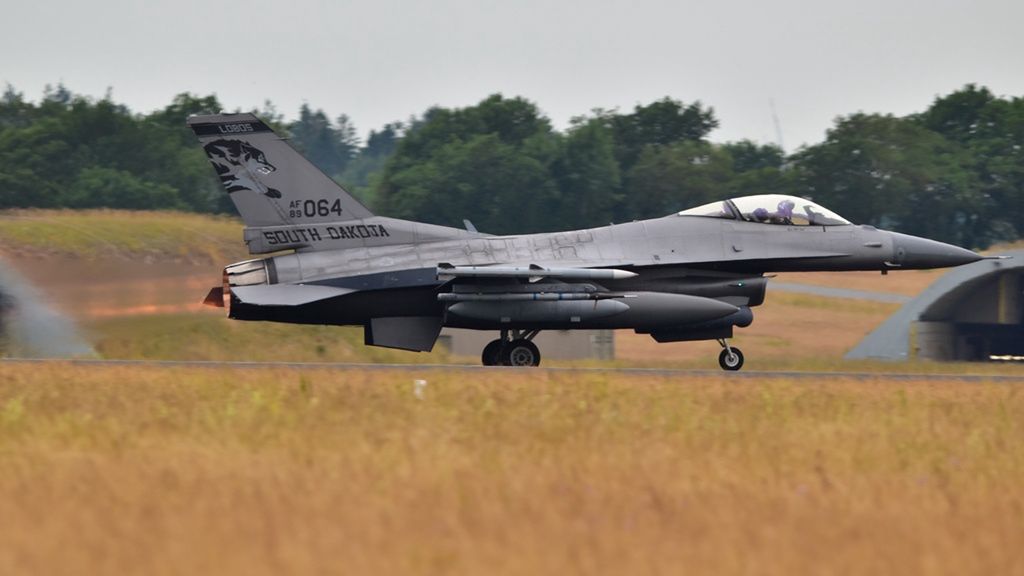 F-16 to podstawowy samolot wielozadaniowy USAF