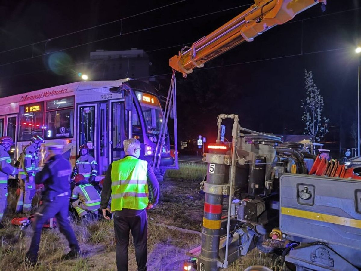 Tramwaj potrącił mężczyznę we Wrocławiu