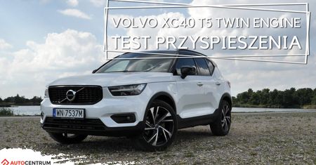 Volvo XC40 1.5 T5 Twin Engine 262 KM (AT) - przyspieszenie 0-100 km/h