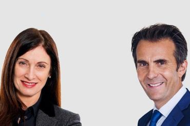 Cindy Rose(WPP), Yannick Bollore (Havas)