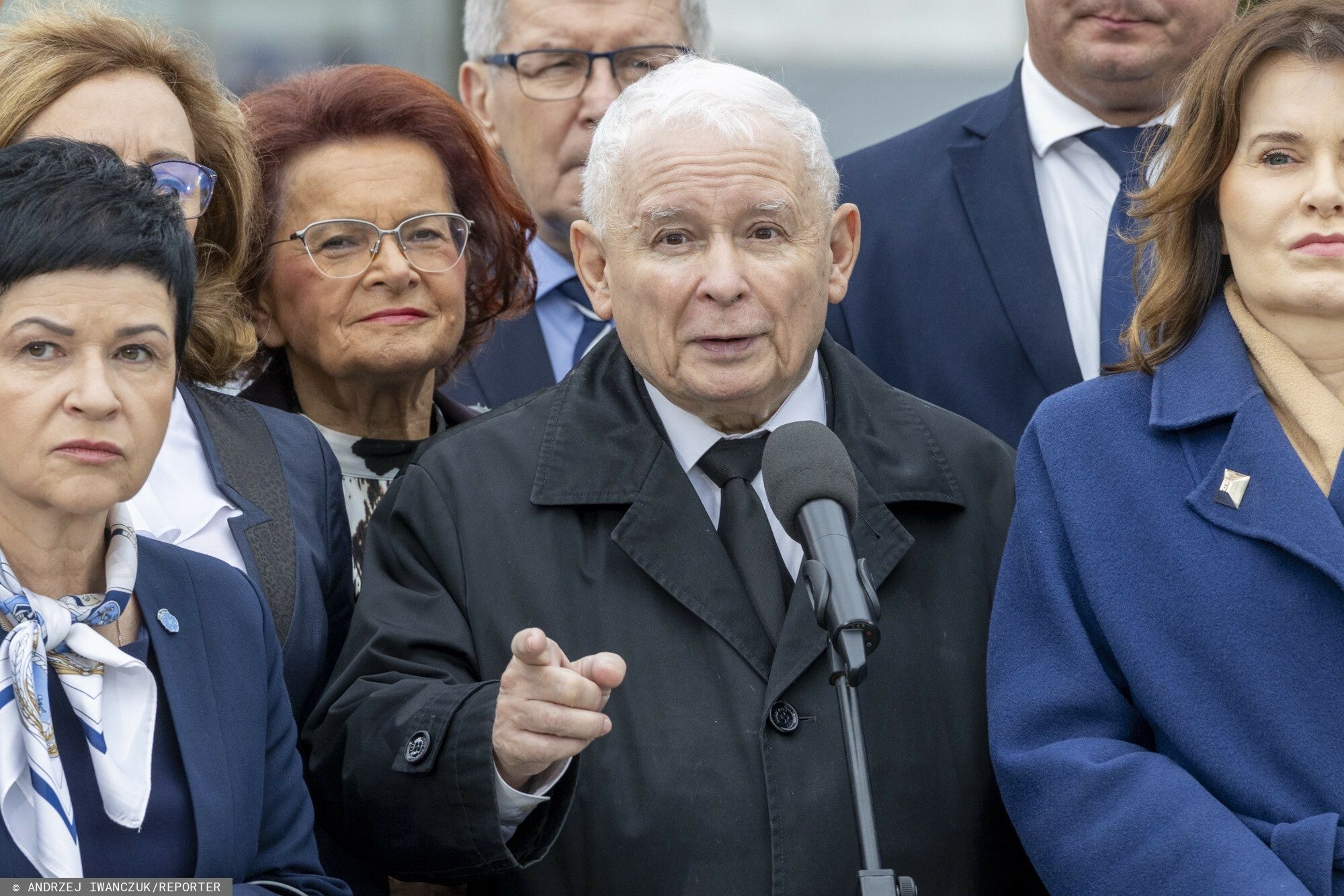 Maria Kurowska, Jarosław Kaczyński
