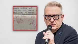 Dziennikarz TVP pokazał archiwalną pracę z liceum. Ocenę obniżył błąd ortograficzny