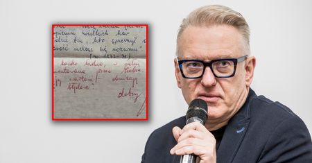 Dziennikarz TVP pokazał archiwalną pracę z liceum. Ocenę obniżył błąd ortograficzny