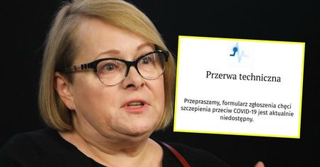 Zapisy na szczepienie. Łepkowska komentuje