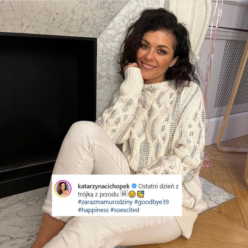 Katarzyna Cichopek świętuje 40. urodziny
