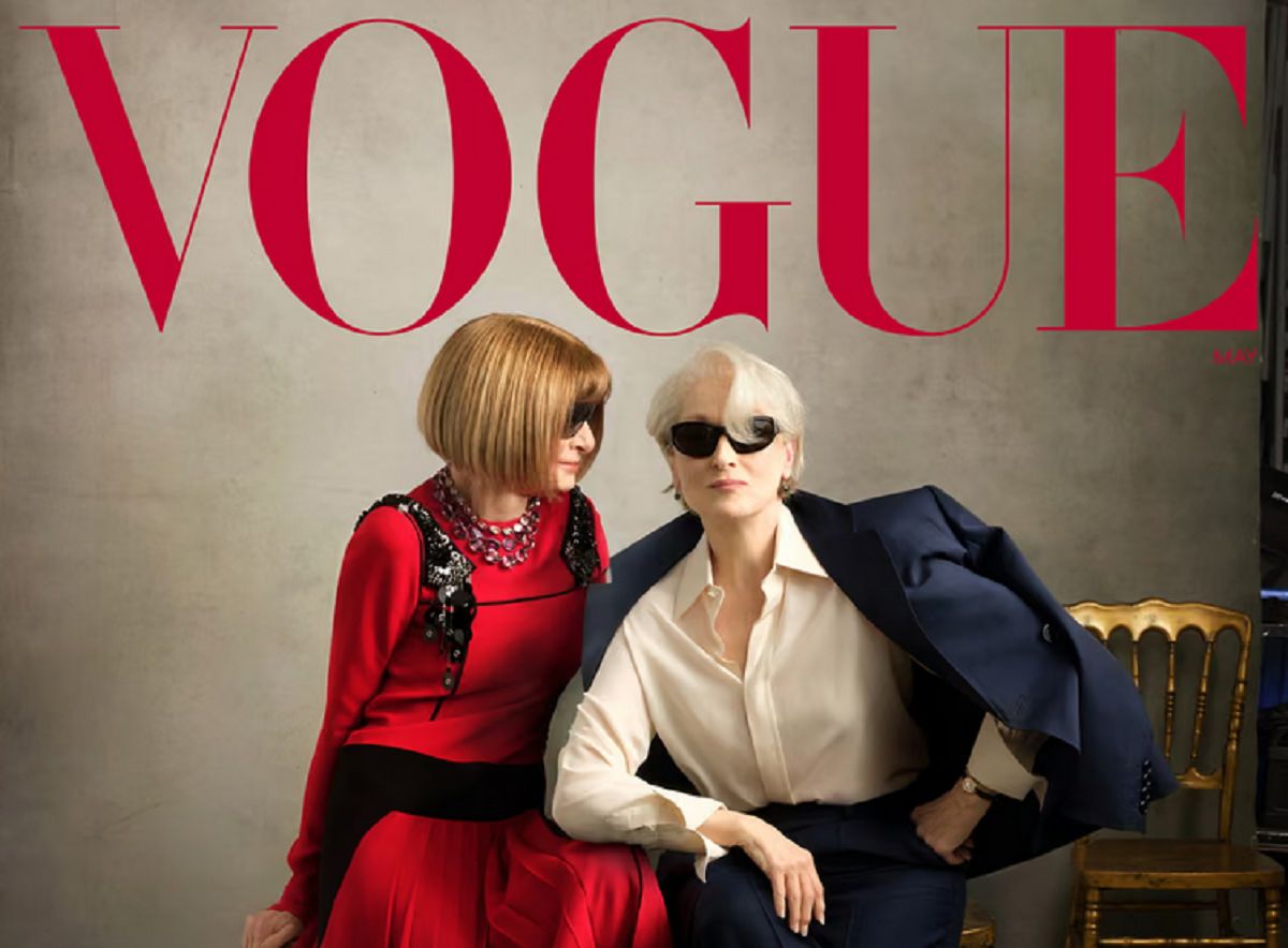 Anna Wintour po raz pierwszy na okładce "Vogue'a". Czy to tylko promocja filmu?