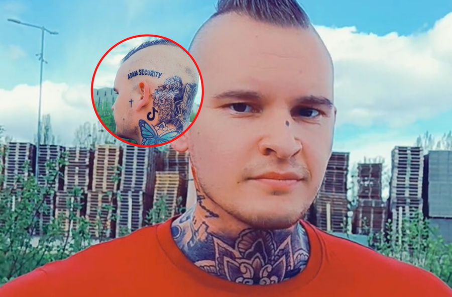 Nowy tatuaż Adama Security