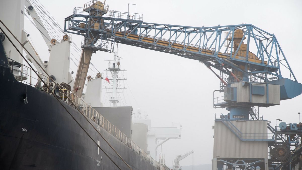 Terminal zbożowy w Gdyni