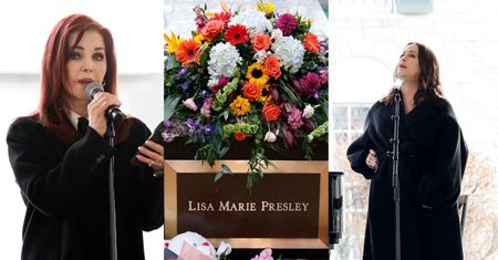 Plejada gwiazd na pogrzebie Lisy Marie Presley: przemówienie Sarah Ferguson, występy Axla Rose i Alanis Morissette… (ZDJĘCIA)