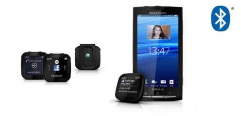 Sony Ericsson LiveView - bezprzewodowy mikrowyświetlacz dla Xperii X10 4