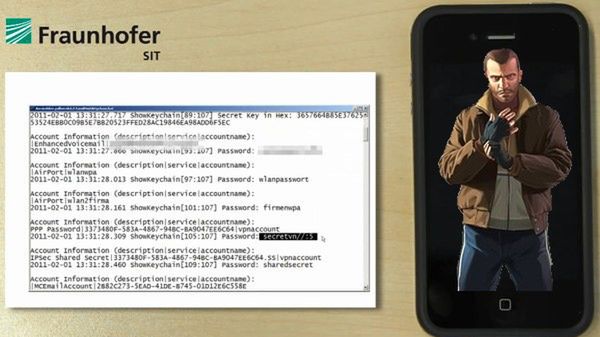 6 minut - tyle czasu potrzeba, aby wyciągnąć z iPhone'a wszystkie hasła [wideo] 1