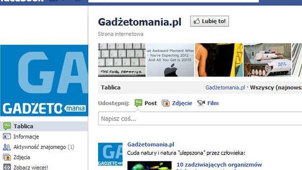 Lubimy serwisy społecznościowe. Odwiedź nasz fanpage na Facebooku! 1