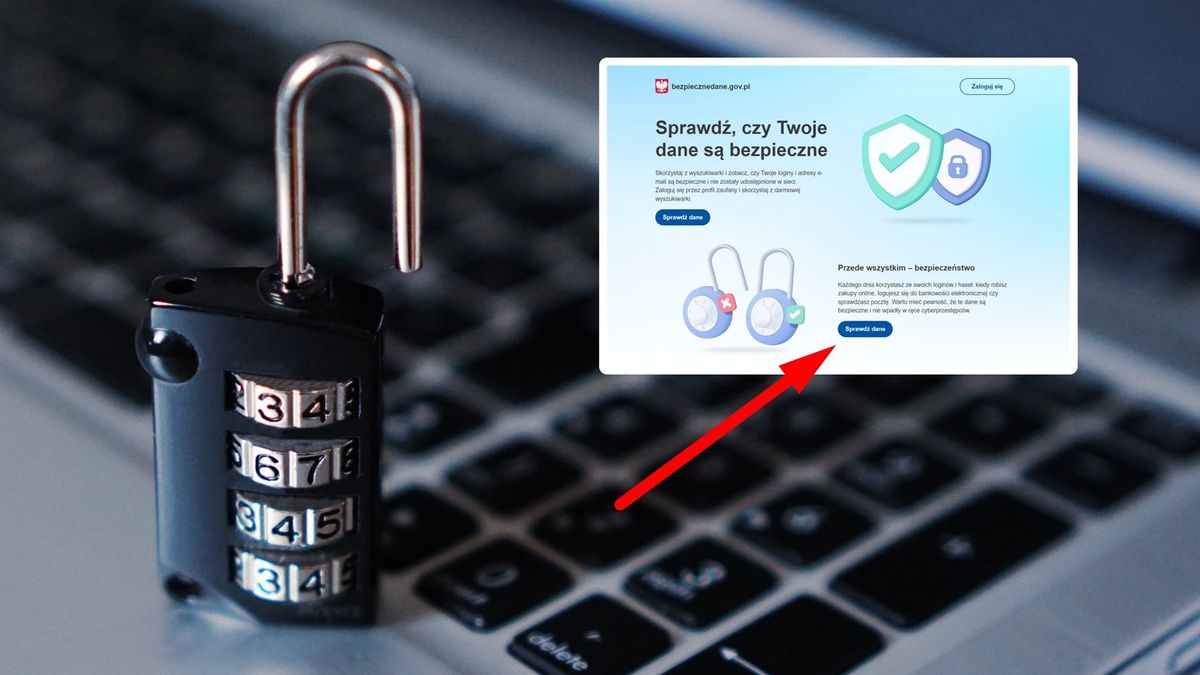 Strona rządowa pozwala sprawdzić bezpieczeństwo danych