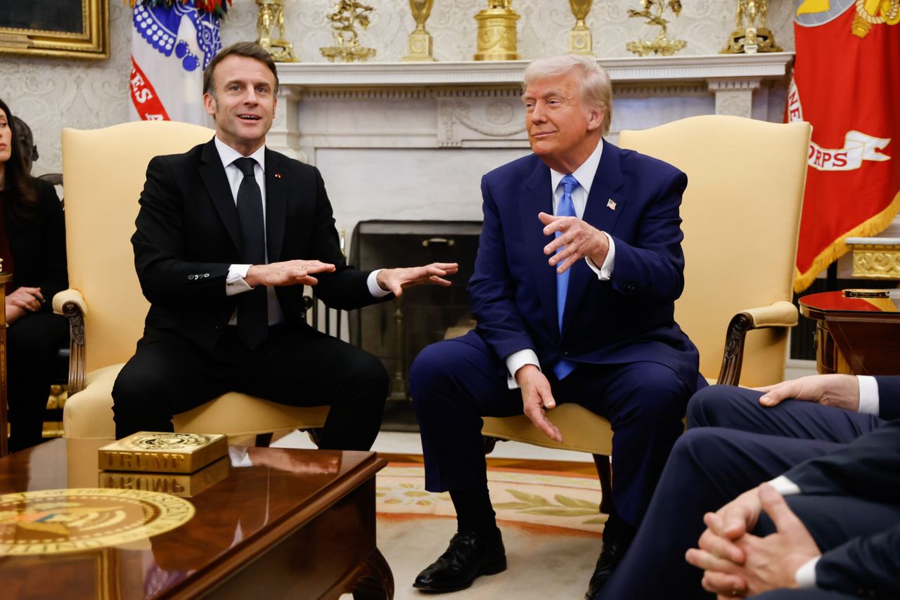 Pokój w Ukrainie. Macron chce wysłać wojska 