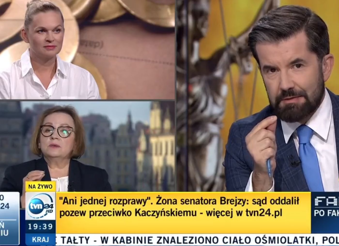 Marciniak pouczył Zalewską. Krępująca sytuacja w TVN24