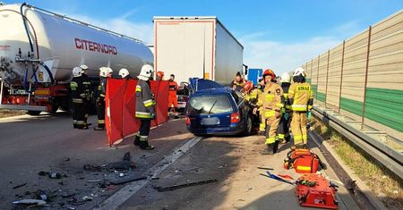 Uderzenie było ogromne. Śmiertelny wypadek na A4