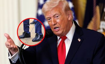 Trump odniósł się do afery z butami. "To prezenty"