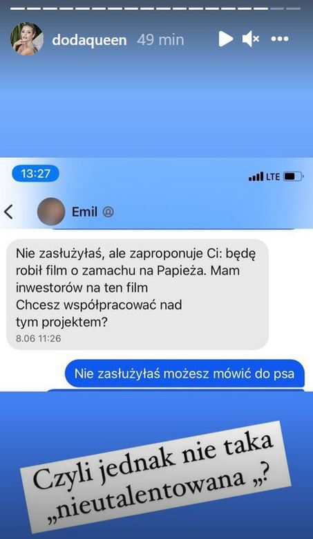 Doda w konflikcie z mężem
