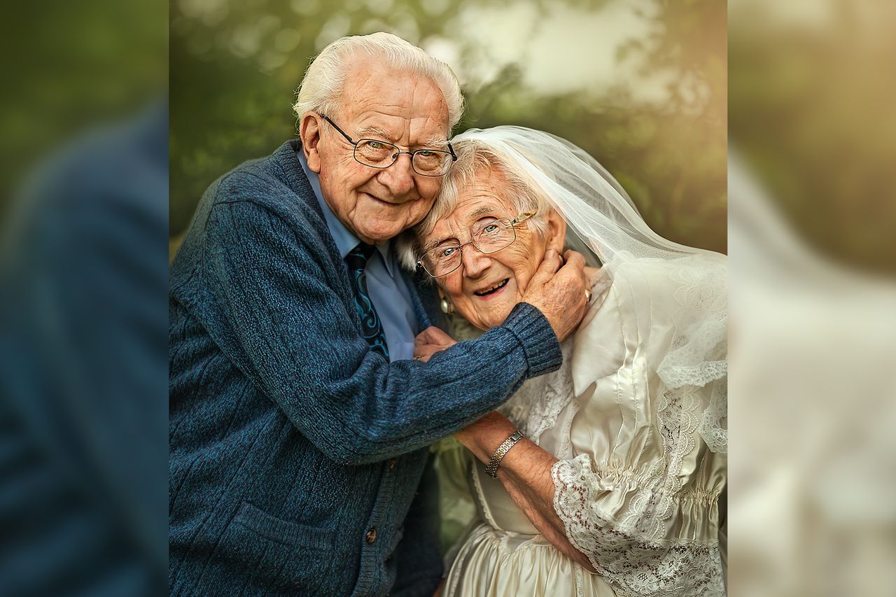 Są ze sobą 72 lata. Uczcili to piękną sesją zdjęciową