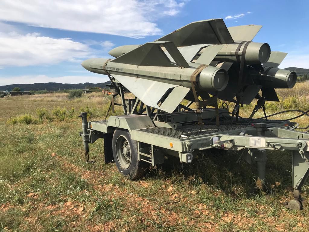 Spanish MIM-23 HAWK launcher.