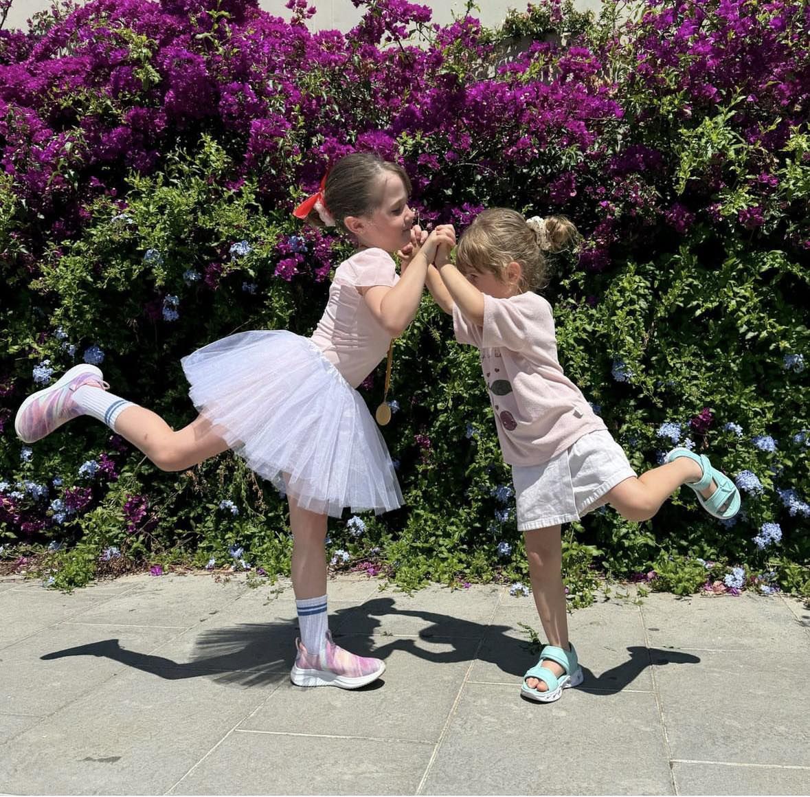 Anna Lewandowska chwali się sprawnością Klary